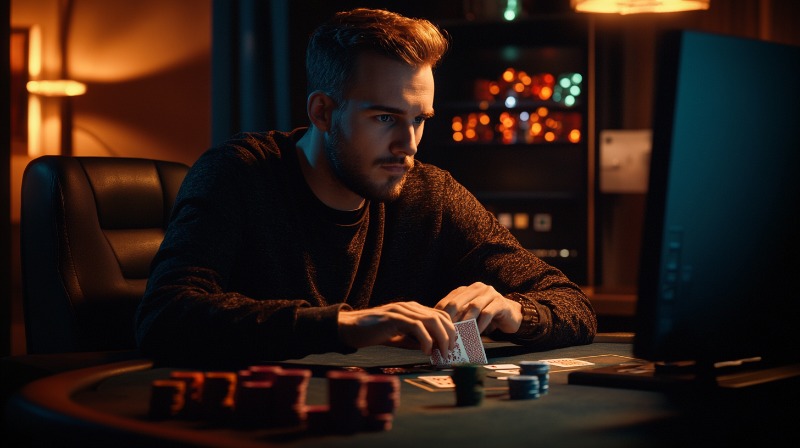 Mindset of successful online poker players